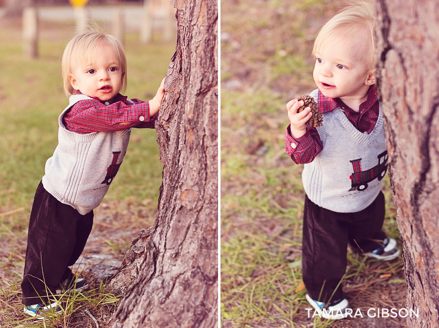 Christmas Child Photo Session | Brunswick Georgia | tamara-gibson.com