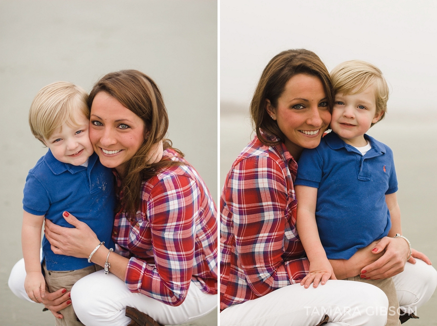 Mother & Son Photography | St. Simons Island | Beach | tamara-gibson.com