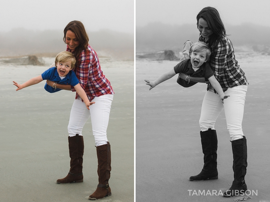 Mother & Son Photography | St. Simons Island | Beach | tamara-gibson.com