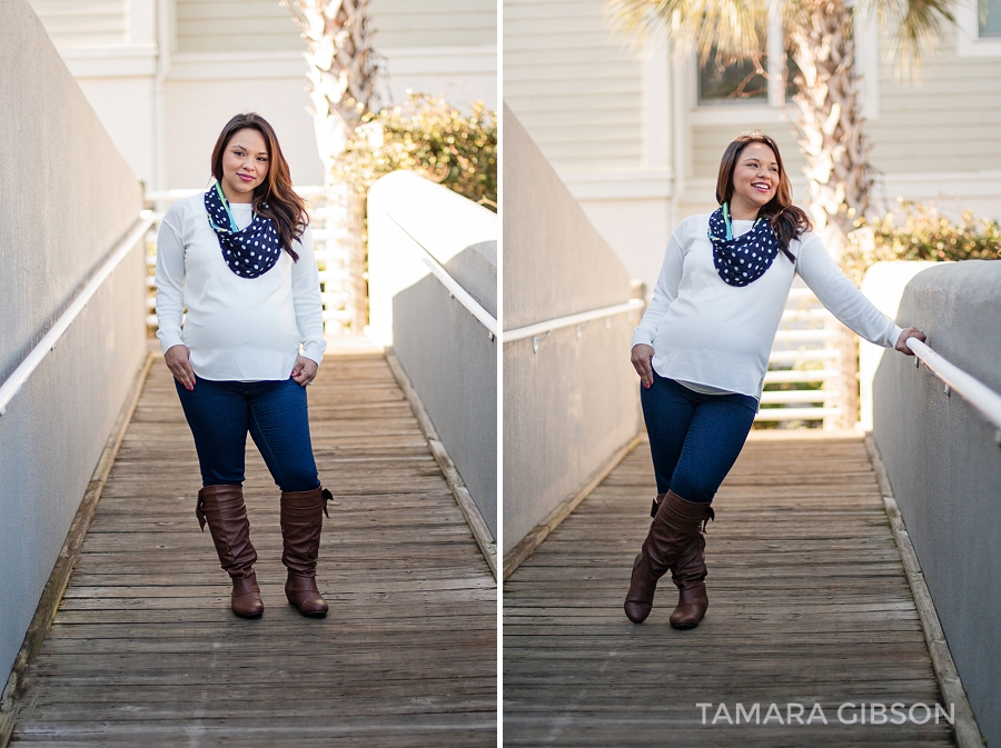 Nautical Maternity Session | st. simons island photography | tamara-gibson.com