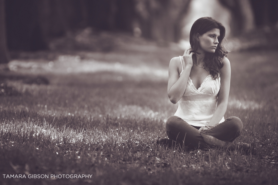 St Simons Island Senior Photographer by Tamara Gibson | Avenue of the Oaks