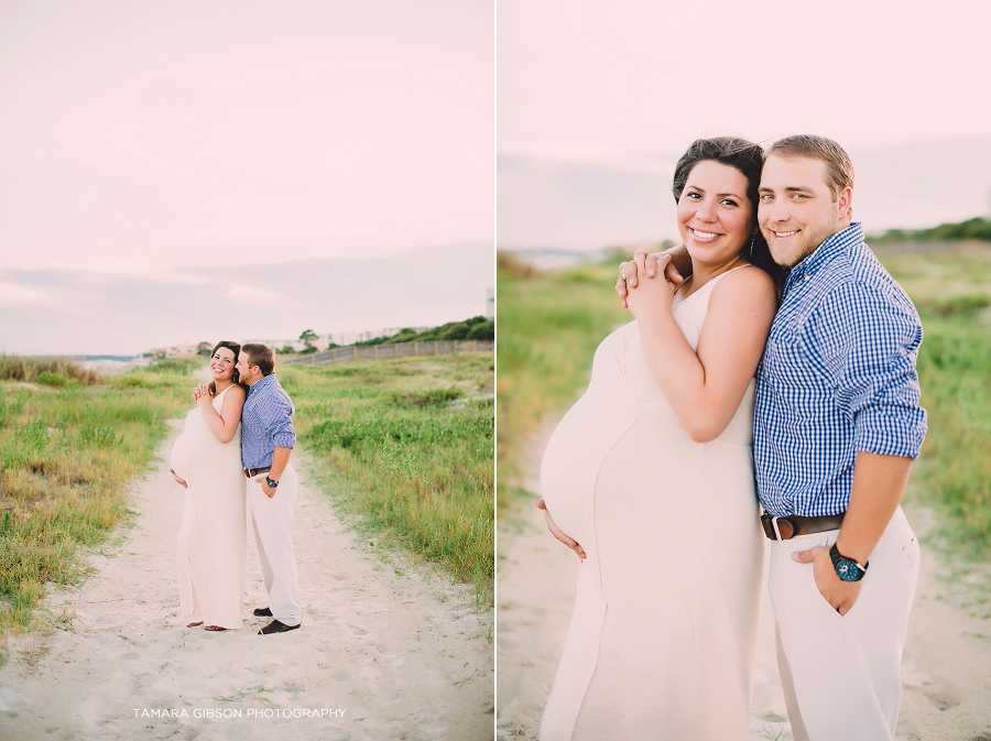 St-Simons-IslandSt. Simons Island Maternity Photographer | Beach Maternity Session | tamara-gibson.com