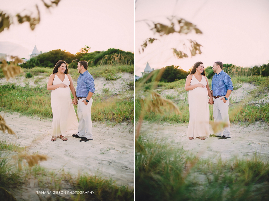 St-Simons-IslandSt. Simons Island Maternity Photographer | Beach Maternity Session | tamara-gibson.com