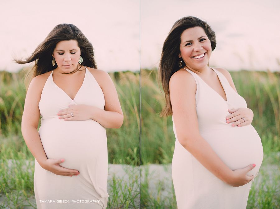 St-Simons-IslandSt. Simons Island Maternity Photographer | Beach Maternity Session | tamara-gibson.com