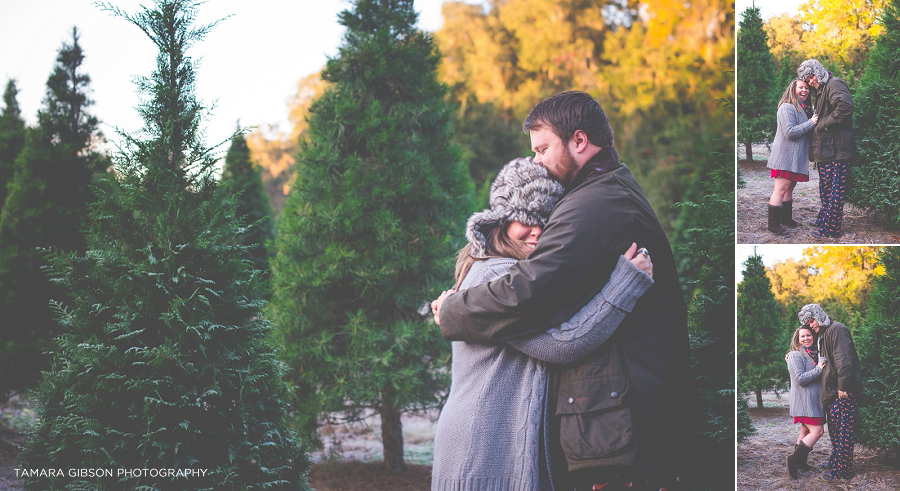 Christmas Tree Farm Portrait Session by Tamara Gibson | https://tamara-gibson.com/