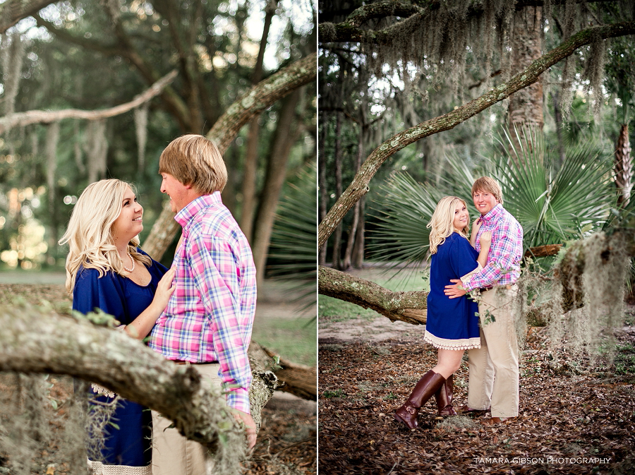 Sanctuary Cove Golf Club Engagement Session by Tamara Gibson Photography | St. Simons Island Engagement Photography | tamara-gibson.com