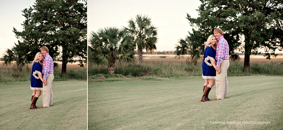 Sanctuary Cove Golf Club Engagement Session by Tamara Gibson Photography | St. Simons Island Engagement Photography | tamara-gibson.com