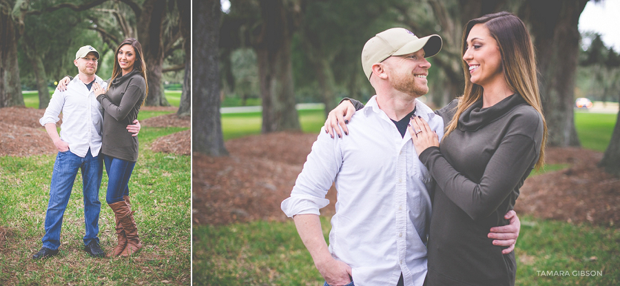 Avenue of the Oaks Engagement Session