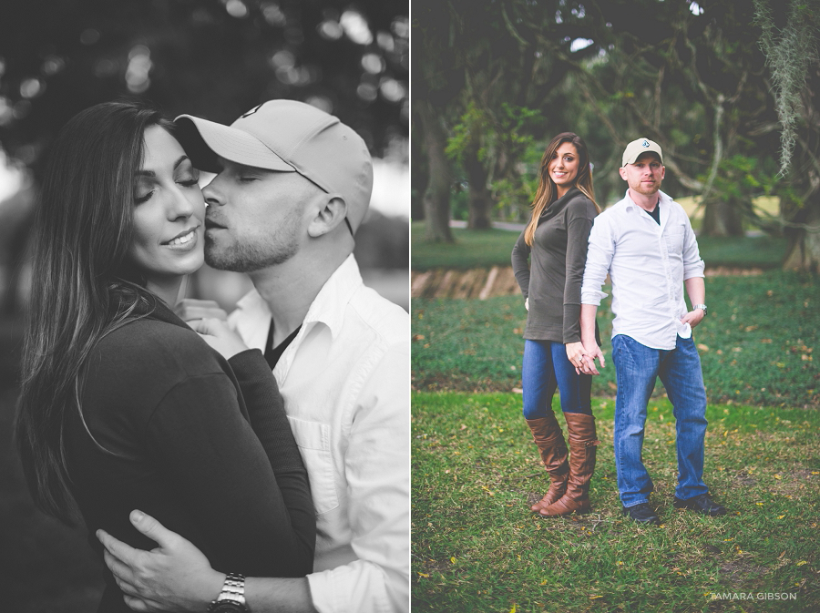 Avenue of the Oaks Engagement Session