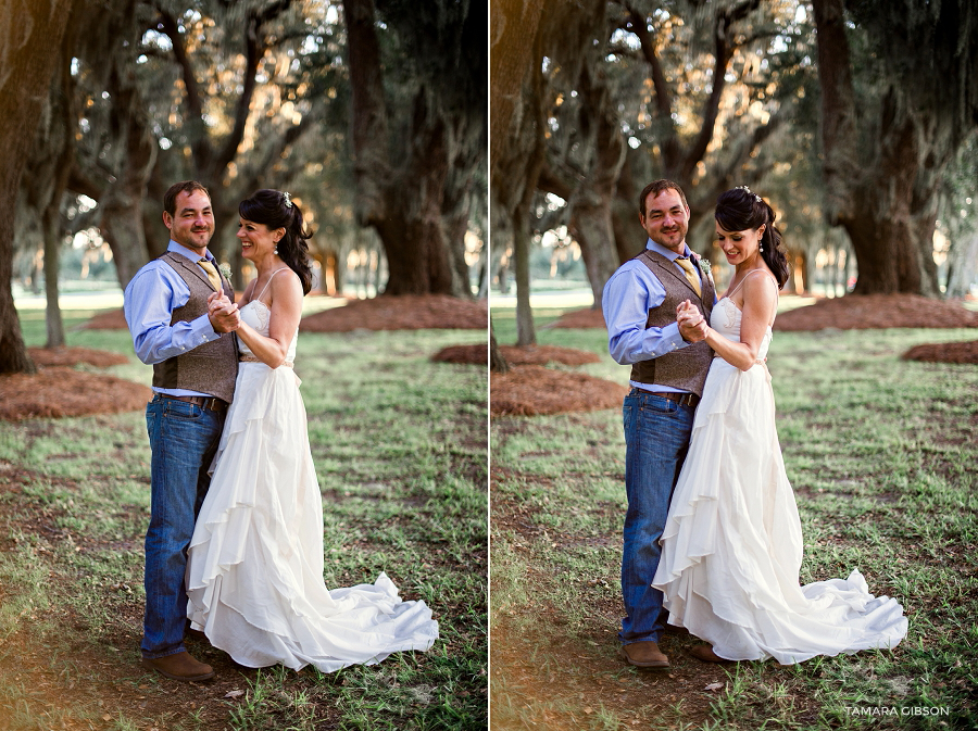 Avenue of the Oaks Wedding