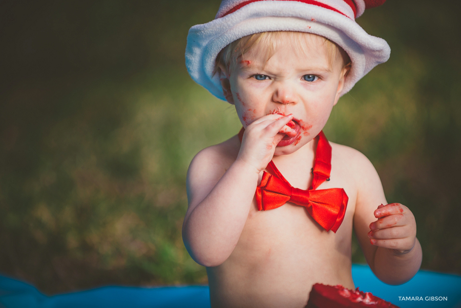 St Simons Island Cake Smash Photo Session