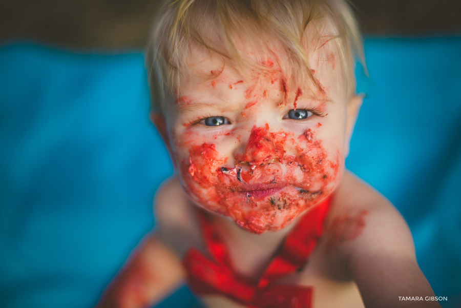 St Simons Island Cake Smash Photo Session 1st Birthday