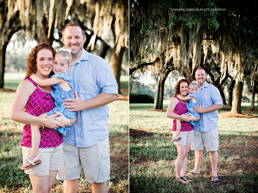 Avenue of the Oaks Family Photo Session by tamara-gibson.com