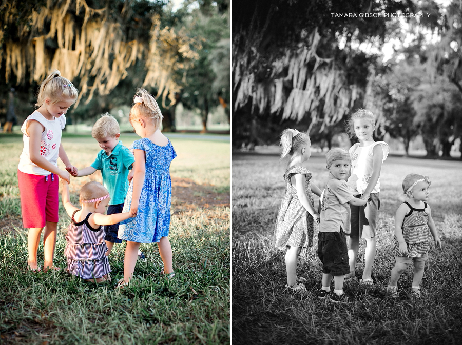 Avenue of the Oaks Family Photo Session by tamara-gibson.com