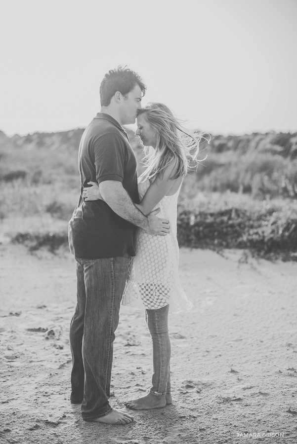 Romantic Beach Engagement Session St Simons Island_St Simons Island Photographer_Coastal Georgia_ Tamara Gibson