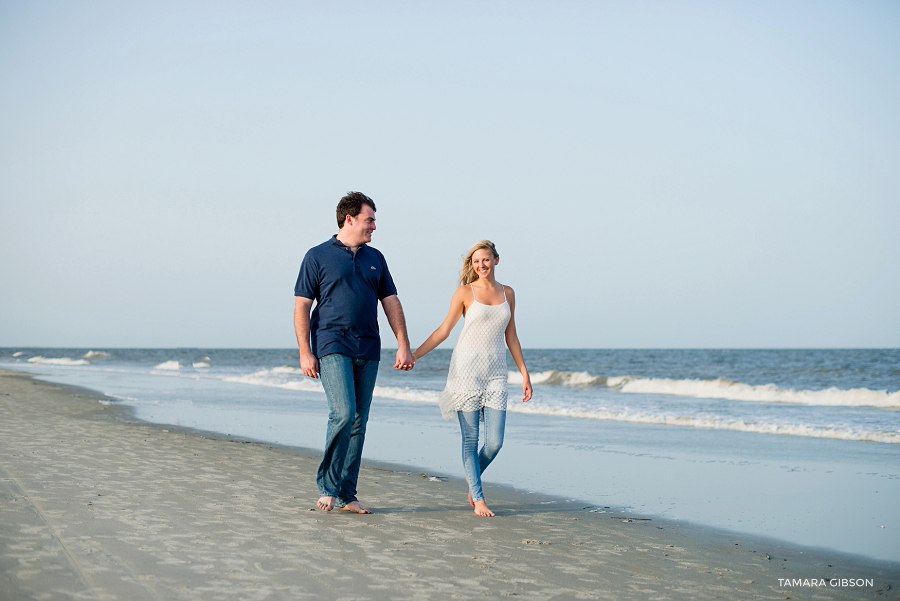 Romantic Beach Engagement Session_St Simons Island_St Simons Island Photographer_Coastal Georgia_ Tamara Gibson