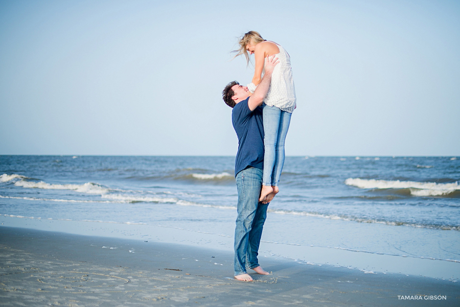 Romantic Beach Engagement Session_St Simons Island_St Simons Island Photographer_Coastal Georgia_ Tamara Gibson