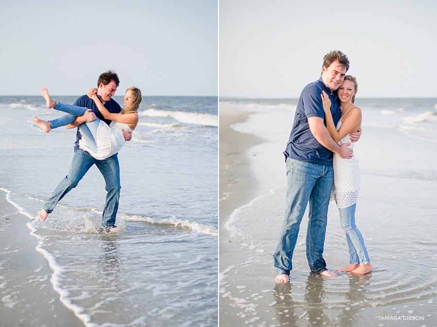 Romantic Beach Engagement Session_St Simons Island_St Simons Island Photographer_Coastal Georgia_ Tamara Gibson