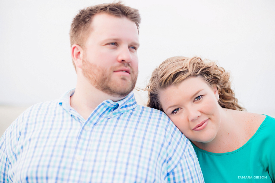 St Simons Island Beach Engagement Session by www.tamara-gibson.com