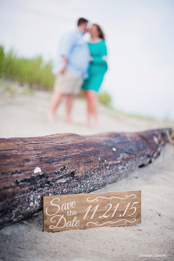 St Simons Island Beach Engagement Session by www.tamara-gibson.com