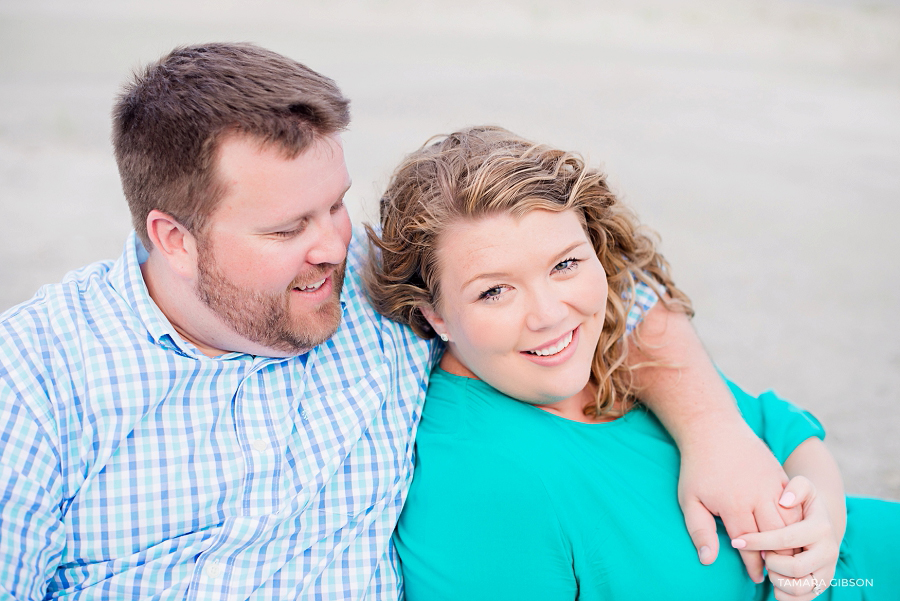 St Simons Island Beach Engagement Session by www.tamara-gibson.com