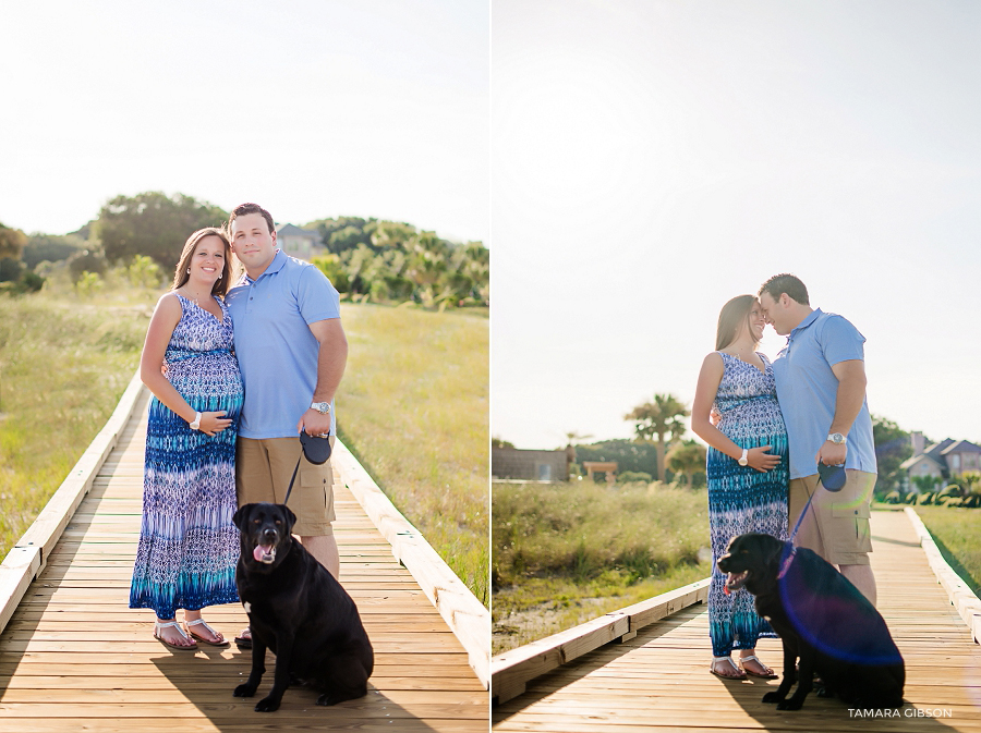 Hilton Head SC Beach Maternity Photo Session by www.tamara-gibson.com