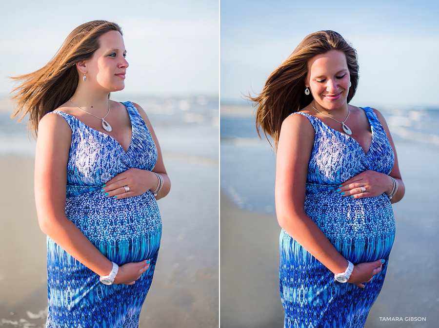 Hilton Head SC Beach Maternity Photo Session by www.tamara-gibson.com