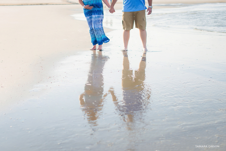 Hilton Head SC Beach Maternity Photo Session by www.tamara-gibson.com