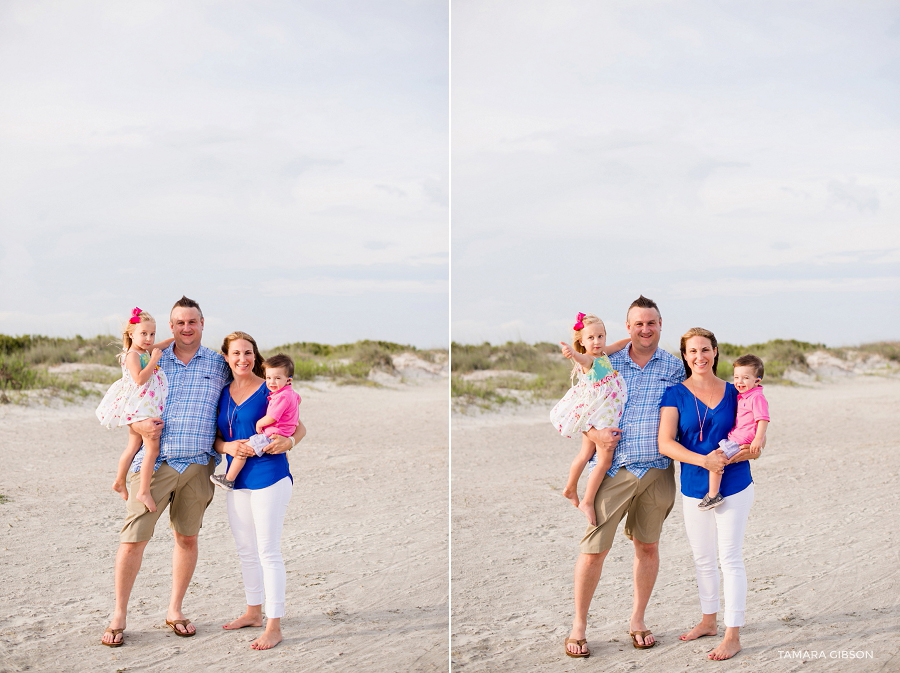 St Simons Island Beach Family Photo Session by www.tamara-gibson.com