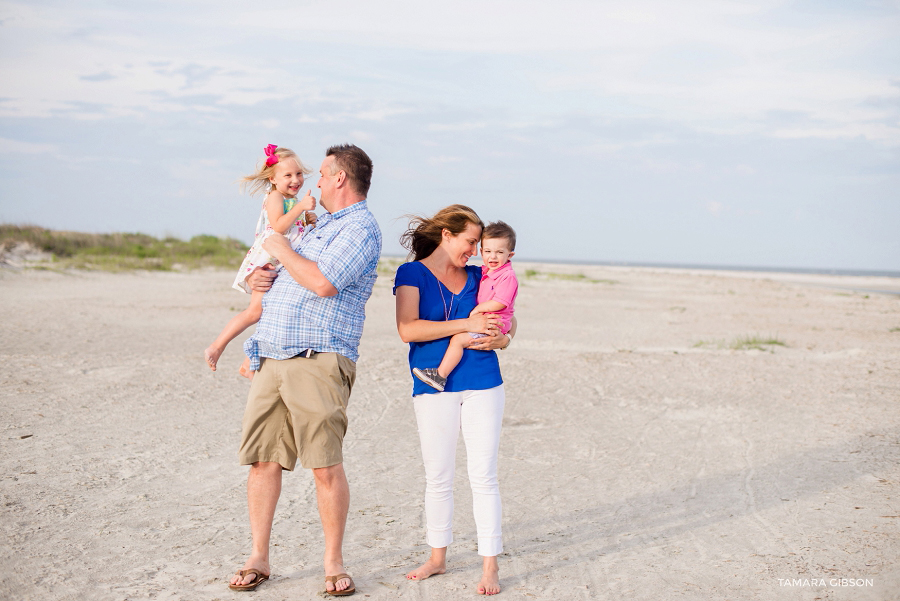 St Simons Island Beach Family Photo Session by www.tamara-gibson.com