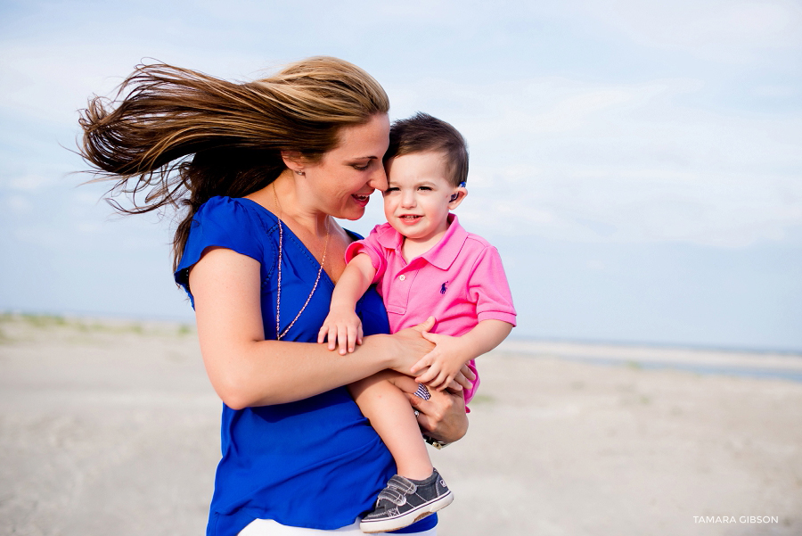 St Simons Island Beach Family Photo Session by www.tamara-gibson.com