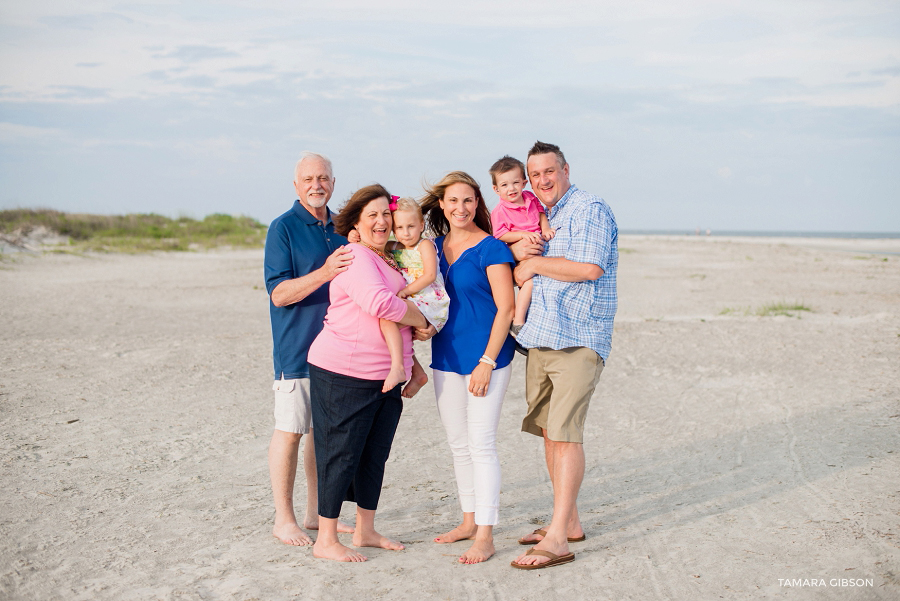 St Simons Island Beach Family Photo Session by www.tamara-gibson.com