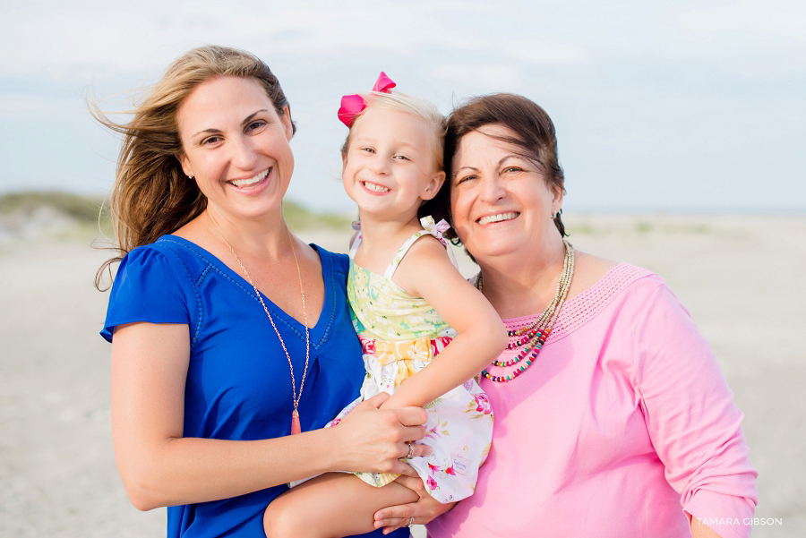 St Simons Island Beach Family Photo Session by www.tamara-gibson.com