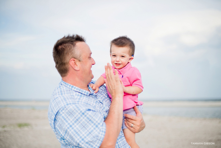 St Simons Island Beach Family Photo Session by www.tamara-gibson.com