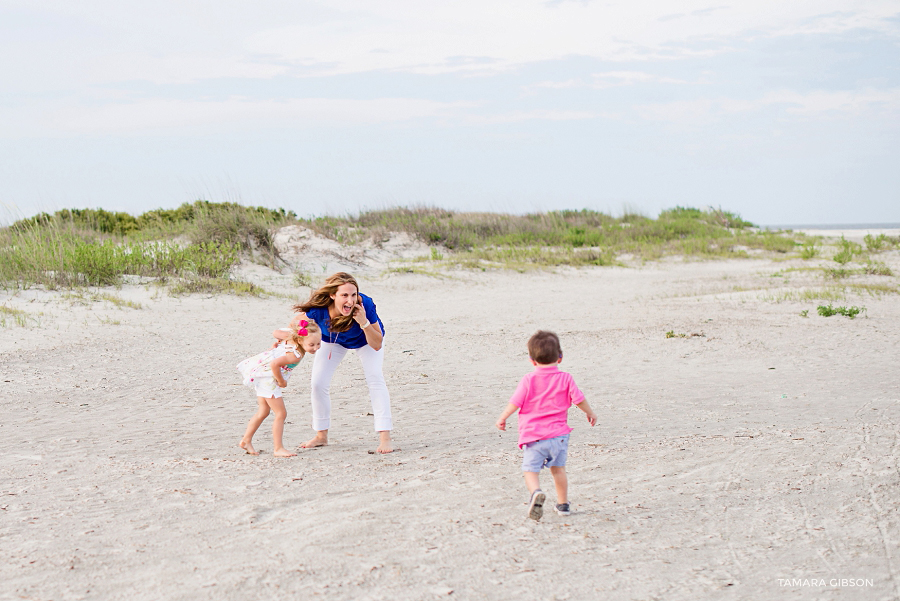 St Simons Island Beach Family Photo Session by www.tamara-gibson.com