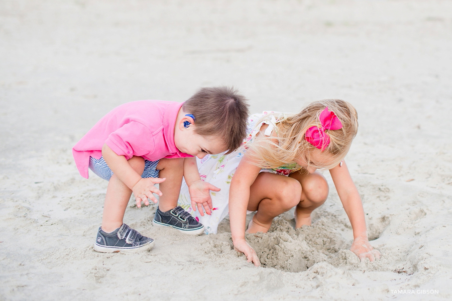 St Simons Island Beach Family Photo Session by www.tamara-gibson.com