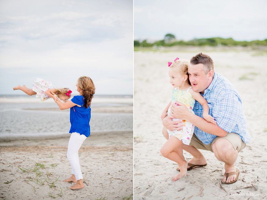 St Simons Island Beach Family Photo Session by www.tamara-gibson.com