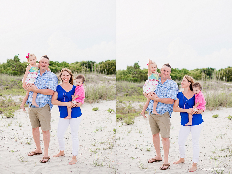 St Simons Island Beach Family Photo Session by www.tamara-gibson.com