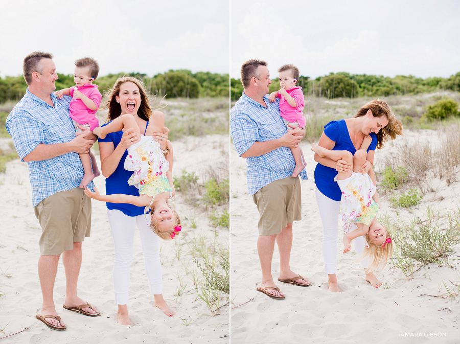 St Simons Island Beach Family Photo Session by www.tamara-gibson.com