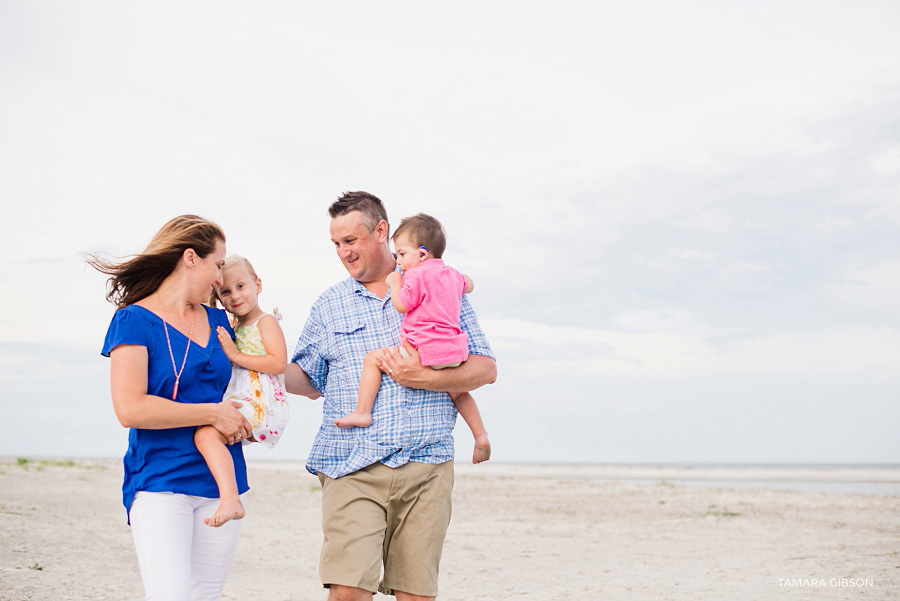 St Simons Island Beach Family Photo Session by www.tamara-gibson.com