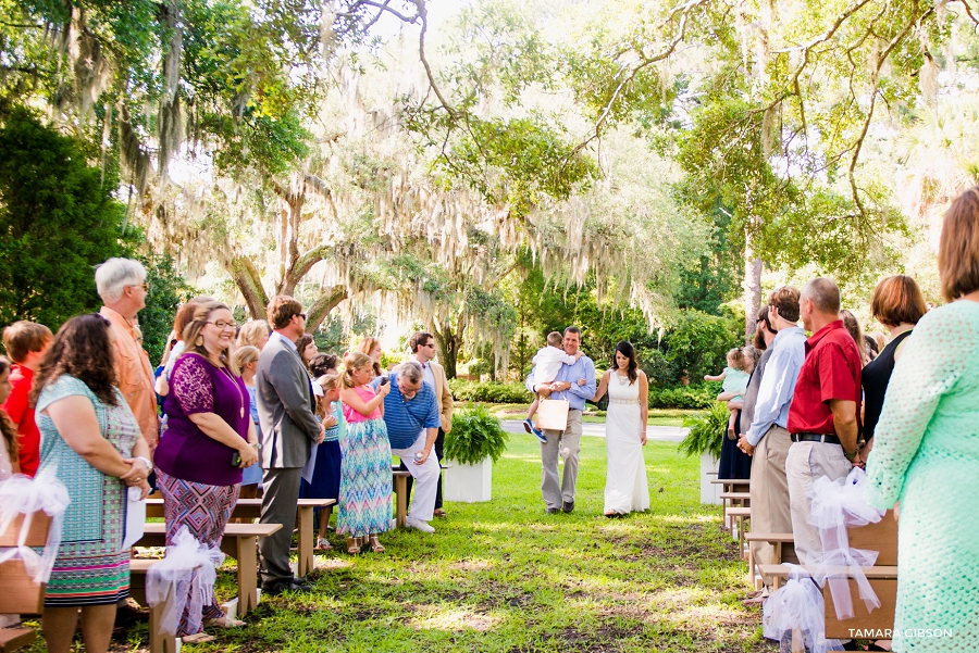 Intimate Saint Simons Island Wedding : Chris & Chelsea | Tamara Gibson Photography