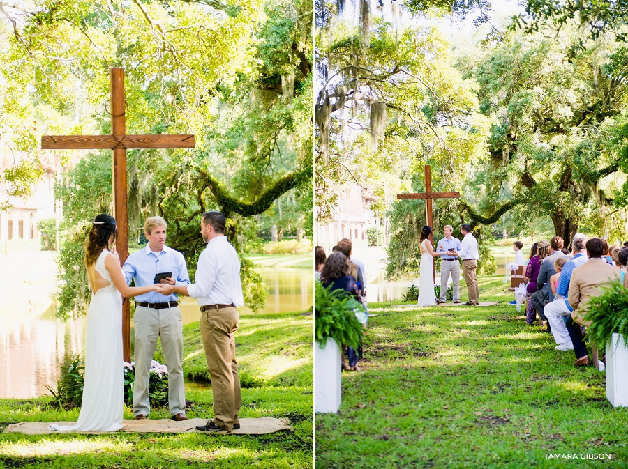 Intimate Saint Simons Island Wedding : Chris & Chelsea | Tamara Gibson Photography