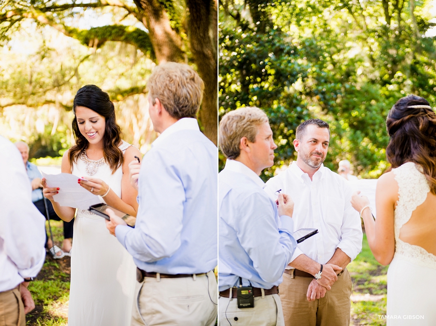 Intimate Saint Simons Island Wedding : Chris & Chelsea | Tamara Gibson Photography