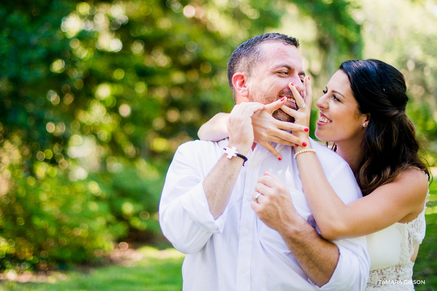 Intimate Saint Simons Island Wedding : Chris & Chelsea | Tamara Gibson Photography