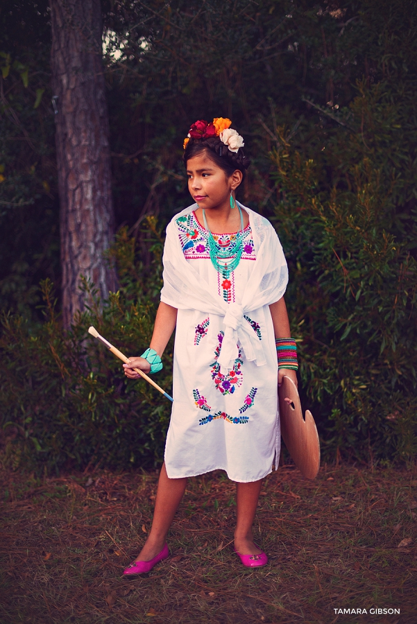 Frida Kahlo Inspired Photo shoot | Tamara Gibson Photography