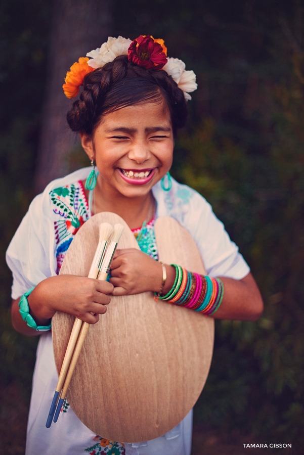 Frida Kahlo Inspired Photo shoot | Tamara Gibson Photography