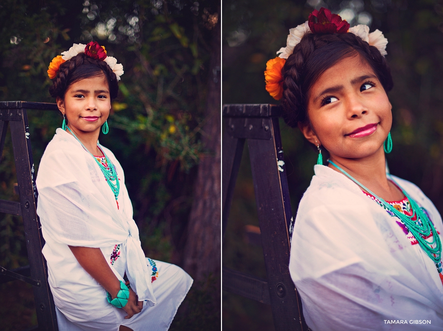 Frida Kahlo Inspired Photo shoot | Tamara Gibson Photography