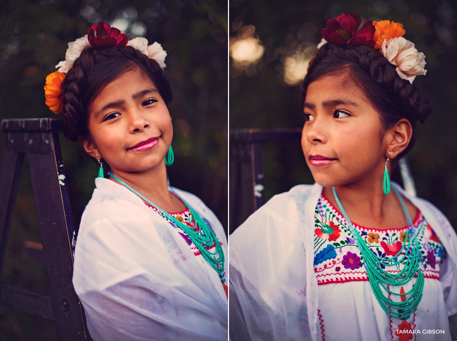 Frida Kahlo Inspired Photo shoot | Tamara Gibson Photography