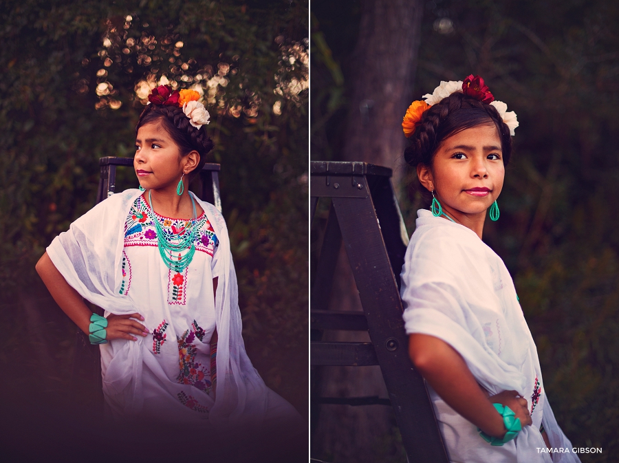 Frida Kahlo Inspired Photo shoot | Tamara Gibson Photography