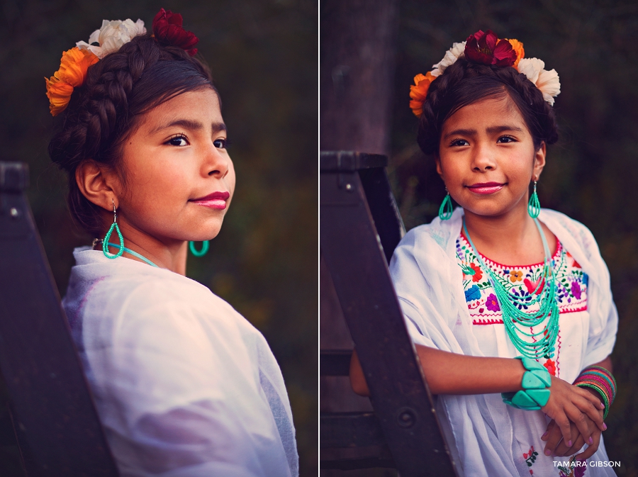 Frida Kahlo Inspired Photo shoot | Tamara Gibson Photography